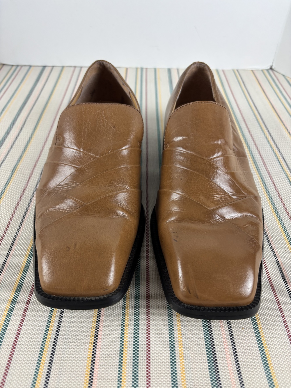 Giorgio Brutini Shoes Mens Size 8.5M Leather Slip On Loafers Dress Casual